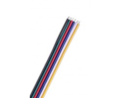 Cable paralelo 6 hilos para tira led RGB+CCT, Venta por metros